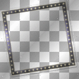 frames ' purple gold animated spin