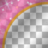 Tp - Pink/orange glitter corner