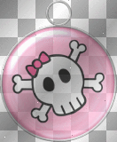 skull keyring charm skull keyring charm