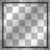 Tp - Black/Gray Glitter Frame