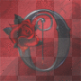 gothic rose letter o