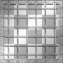 Deco Bling Grid Frame~Silver