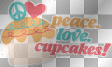 PEACE LOVE CUPCAKES