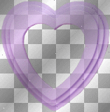Lavender Heart Frame
