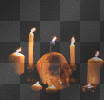 Skull and Candles