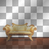 mejserr red floor/ sofa