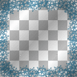 Snowflake Frame Border