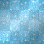 Glitter Blue Star
