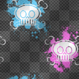 Colorful Skulls