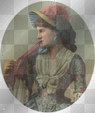 vintage woman b75