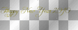 Happy New Year 2010 Word AT