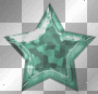 xmas, green, star, deco