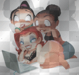 Girls On Computer