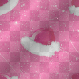 pink santa hat ' animated background fill