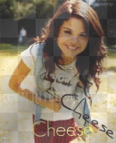 Selena Gomez say Cheese!