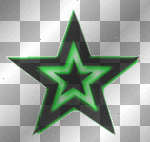 green stars