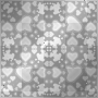 Hearts All Around Background~Silver
