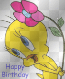 Tweety: 'Happy Birthday' by crissandy Tweety: 'Happy Birthday' by crissandy