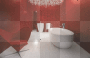 bagno rosso e bianco design[14.05.97 original stamp]