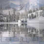 Winter animated background