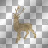 gold glitter christmas reindeer deco gold glitter christmas reindeer deco