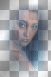 Woman In Blue