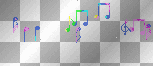 music notes 