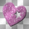 glitter heart 