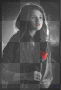 Selly with a rose :X made by clau_claudya