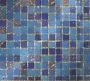Gold Glitter Tiles Background~Blue