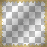 Tp - gold glitter star frame