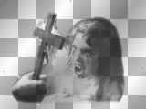 vampire girl [black&white]