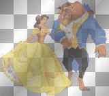 LA BELLA E LA BESTiA!!ANiMATED STAMP!!