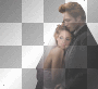 Edward and bella at their wedding - transparent cutout