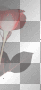 transparent red flower ( one of the many breaking dawn covers )