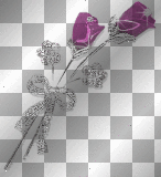 ΘSparkling Purple RosesΘ