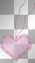 heart, pink, deco, charm