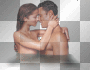 sexy couple in water ' transparent
