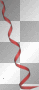 Red Curly Ribbon