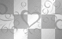 Grey Heart Decor