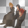 **roxas x xion x axel**