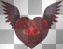 valentine dark heart red valentine dark heart red