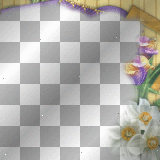 Spring Easter border