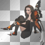≈Orange Butterfly Fairy-Sitting≈