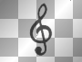 music note black