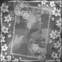 Black and white Flower bg Black and white Flower bg