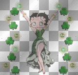 Betty boop st patrick