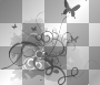 Deco Butterflies Family~Black