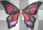 colorful butterfly ' animated glitter sparkles