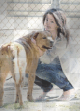 selena and her dog by jennakelly (meee)